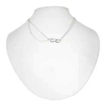 [Used] TIFFANY/Tiffany 925 Infinity Pendant/Necklace/g406-29