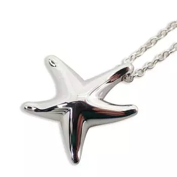 [Used] TIFFANY/Tiffany 925 Starfish Pendant/Necklace/g418-59
