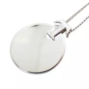 [Used] TIFFANY/Tiffany 925 T logo pendant/necklace/g402-50