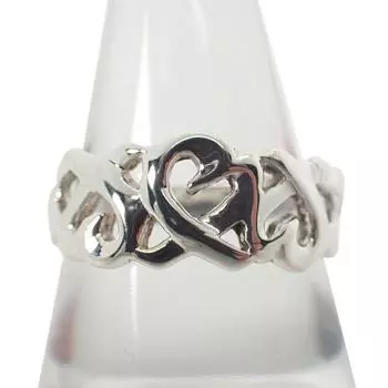 [Used] TIFFANY/Tiffany 925 Triple Loving Heart Ring/No. 17/g419-71