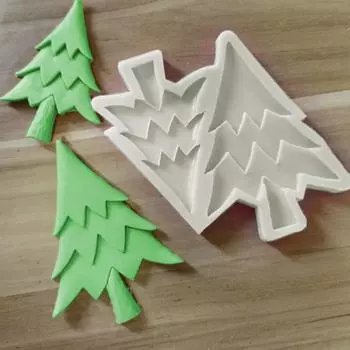 Полезная пищевая форма с длительным сроком службы, многоразовая изысканная форма для рукоделия в форме дерева, инструмент для украшения торта, кухонные аксессуары, форма для выпечки D