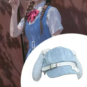 Ушки щенка Берет Шапка Зимний Фото Реквизит Костюм Аксессуары Теплый Лолита