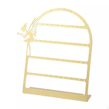 Ушные шпильки, стойка для витрины, вешалка для сережек для женщин, модное украшение, держатель орнамента серебряный