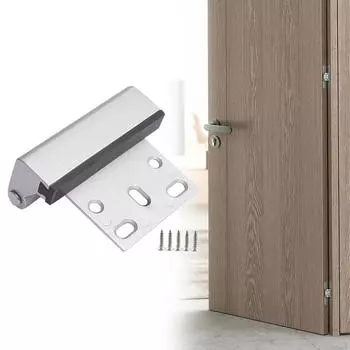 Усиление дверного замка, Инструмент безопасности, Детское устройство, Установка без сверления, Алюминиевый сплав серебряный