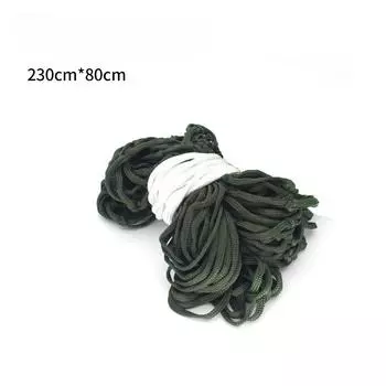 Усиленный гамак для кемпинга из веревки, качели из сетки ручной работы для кемпинга на открытом воздухе, прочная подвесная кровать