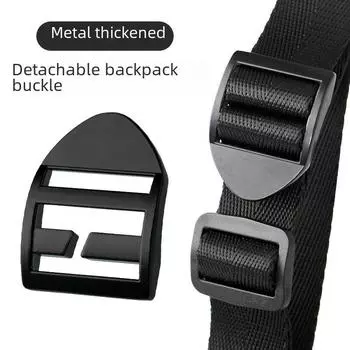 Усиленный сетчатый рюкзак с металлической пряжкой и регулируемыми ремнями для походов и школы 1 Piece