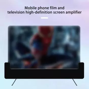 Усилитель экрана телефона, защита глаз, нескользящий ультратонкий антисиний увеличительный широкий совместимый экран ABS для киноигр