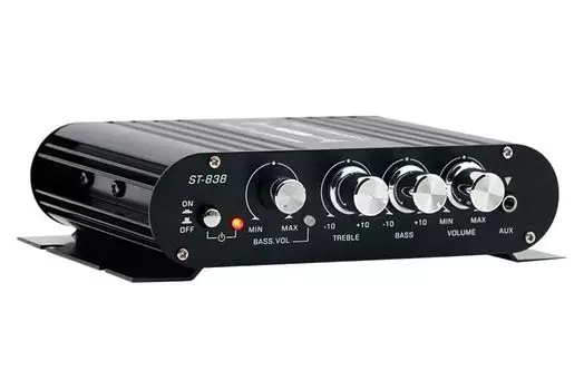 Усилитель Bluetooth, канальный усилитель мощности, небольшой, с высоким басом, мини-стереоусилитель звука, усилитель для динамиков 5.0 2.1 30 Вт*2 RCA&AUX HI-FI