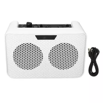 Усилитель для электрогитары 10 Вт Bluetooth 1/4-дюймовый входной порт гитарный усилитель с эффектами задержки 3,5 мм Earp