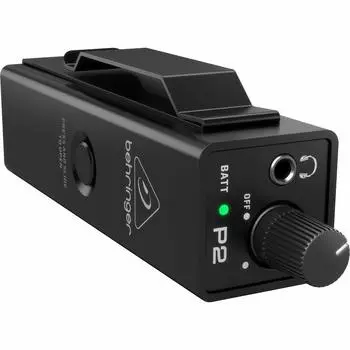 Усилитель для наушников BEHRINGER с питанием от батареи внутриканальные P2 черный BEHRINGER POWERPLAY P2