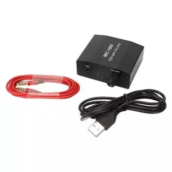 Усилитель для наушников Mini 1000X ALC Автоматическая регулировка уровня звука Стерео Домашний усилитель мощности звука