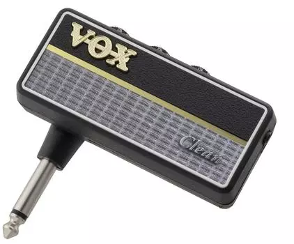 Усилитель для наушников VOX Guitar amPlug2 Чистые кабели, чистый звук Компактный/Не требуется/Домашняя практика/Работает на батарейках/Встроенные эффекты/Естественный
