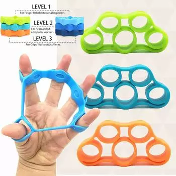 Усилитель для рук, тренажер для пальцев, тренажер для тренировки силы, снимает боль в запястьях для упражнений на гитаре и скалолазания Flower-lake bl 8.8LB