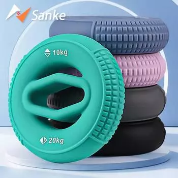 Усилитель хвата руки Тренажер для пальцев рук Кольца для предплечья Тренажер для рук Силиконовый сжиматель для пальцев Физический 24BD