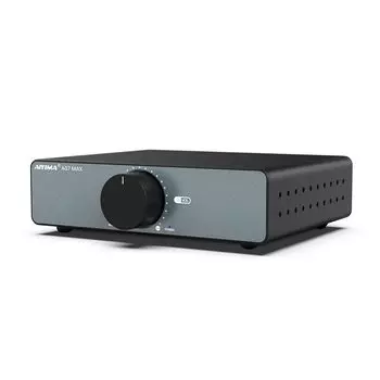 Усилитель мощности AIYIMA A07 MAX HIFI, 2-канальный домашний аудио TPA3255, класс D, 300 Вт x2, мостовой моноусилитель, линейный выход, интегрированный настольный компьютер