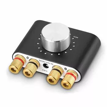 Усилитель мощности Bluetooth Усилитель стереозвука Усилитель басов Высокая выходная мощность 100 Вт High Bass Ультракомпактный Ультралегкий Мини Совместим с