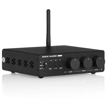 Усилитель мощности Douk Audio M1 MAX 300 Вт x2 Bluetooth-приемник Домашний стереоусилитель Плеер U-диск