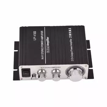 Усилитель мощности Мини Проводной Аудио Усилитель Мощности 2 Канала HiFi Стерео Автомобильный Цифровой Усилитель для Наушников Усилитель Автомобили, Мотоциклы, Лодки,