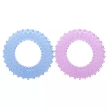 Усилитель пальцев Кольцевой дизайн Выступающий точечный дизайн Хорошая эластичность Реабилитационный захват для Off Blue