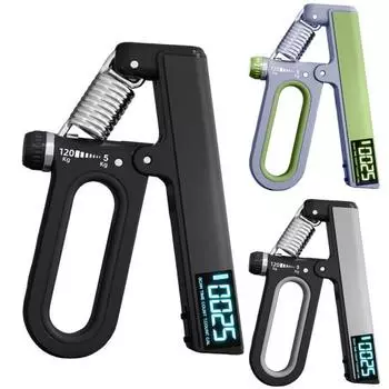 Усилитель ручного захвата, тренировка 10–120, регулируемое сопротивление, захват для рук, нескользящий сверхмощный захват для предплечья, для спортсменов, снятие стресса, рука зелёный