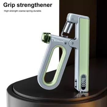 Усилитель рукоятки для тренировки 10 120, регулируемое сопротивление, захват для рук, нескользящий, сверхмощный захват для предплечья, для спортсменов, снятие стресса, рука серый