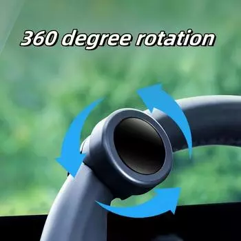 Усилитель рулевого колеса автомобиля, шариковый усилитель рулевого колеса для транспортных средств, удобный инструмент для вождения одной рукой Black