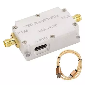 Усилитель с высокой плоскостностью 10M6GHz 20DB Gain LNA RF Signal Drives Receiver Low No Noise Amplifier for FM