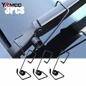 Усилитель стеклоочистителя автомобиля, пружинный резиновый сплав, 1/2/3 шт., защита рычагов стеклоочистителя, дворники, универсальные пружины дворников, автомобильные аксессуары