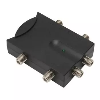 Усилитель ТВ 2 в 4 выхода без потерь двунаправленный усилитель ТВ сигнала с высоким коэффициентом усиления для антенны кабельного ТВ