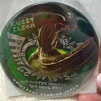 USJ Monster Hunter Can Badge Deviljho