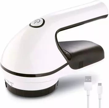 uslion pill electric pill 6 мощный pill pill беспроводной USB pill 3 уровня удаления таблеток, который не повреждает 2 сменных лезвия добавлены для удаления, темно-коричневого