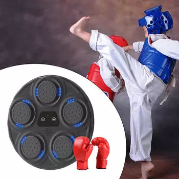 Усовершенствованная электронная боксерская подушка для тренировок по боксу в домашнем спортзале Without Gloves