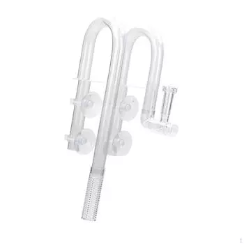 Усовершенствованная система фильтрации аквариума, удаляет отходы и загрязняющие вещества 16mm Clear