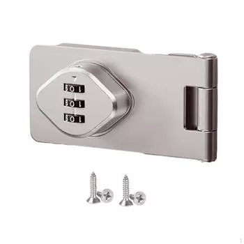 Усовершенствованная система запирания безопасности для компактных дверей и шкафов Silver 3.5inch
