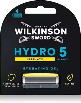 Усовершенствованная сменная головка для защиты кожи Wilkinson Sword Hydro5 TU прозрачный