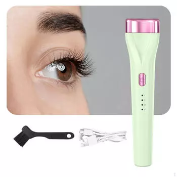 Усовершенствованные электрические щипцы для завивки ресниц для потрясающе приподнятых ресниц — идеальный подарок для нее белый