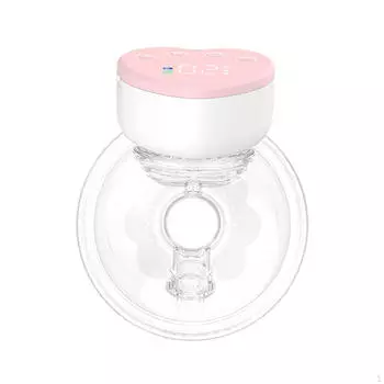 Усовершенствованный экстрактор грудного молока для медсестер розовый