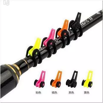 Усовершенствованный дизайн, 10 крючков, безопасные приманки, крючки Fuji, безопасное хранение для удочки ZB511 10pcs чёрный