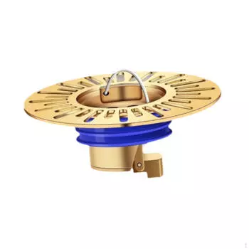 Усовершенствованный самоуплотняющийся дренажный сердечник для зон контроля запаха золотой