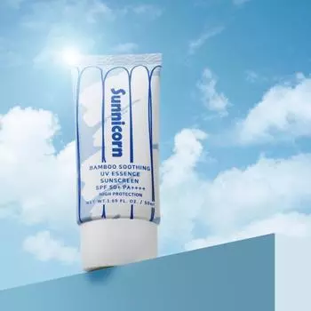 Успокаивающая эссенция Sunnycorn Bamboo UV Sun 50 мл SPF50+ PA++++