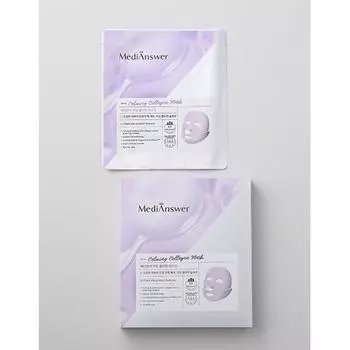 Успокаивающая коллагеновая маска Mediancer, 1 коробка, 5 листов