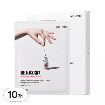 Успокаивающая маска Rovectin Cica, 1 упаковка, 10 шт.