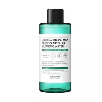 Успокаивающая мицеллярная вода с кислотами и экстрактом центеллы азиатской SOME BY MI AHA-BHA-PHA CALMING TRUECICA MICELLAR CLEANSING WATER 300 мл