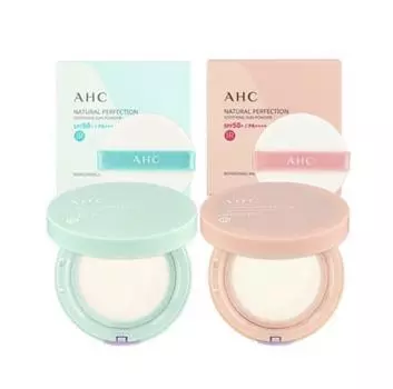 Успокаивающая солнцезащитная пудра AHC Natural Perfection 10g