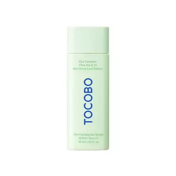 Успокаивающая солнцезащитная сыворотка TOCOBO Cica SPF50 50 мл PA++++ 1,69 жидк.. унция.
