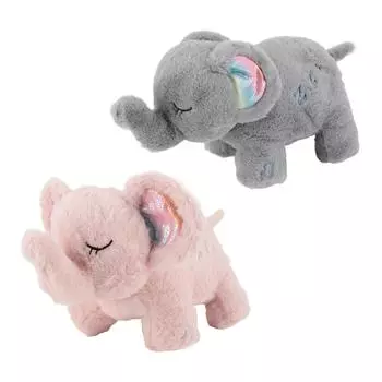 Успокаивающие детские пустышки для сна, колыбельная, музыка, успокаивающий свет, дыхательная мягкая игрушка в виде животного Light Gray