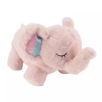 Успокаивающие детские пустышки для сна, колыбельная, музыка, успокаивающий свет, дыхательная мягкая игрушка в виде животного розовый