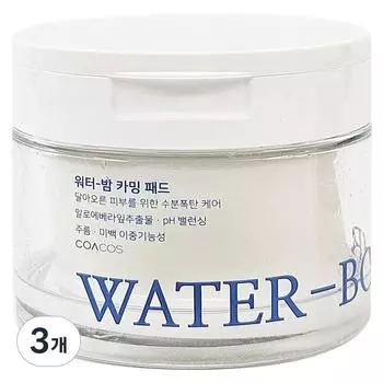 Успокаивающие подушечки Corecos Water Balm 170 мл, 100 шт., 3 шт.
