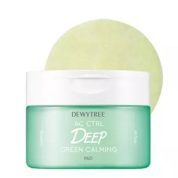 Успокаивающие подушечки Deweytree AC Control Deep Green 60 листов, выбор: 1 подушечка