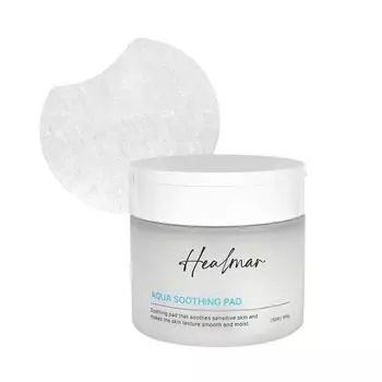 Успокаивающие подушечки Hilmar Aqua Hyaluronic Acid Panthenol Vegan Cotton, 110 листов, 1 шт.